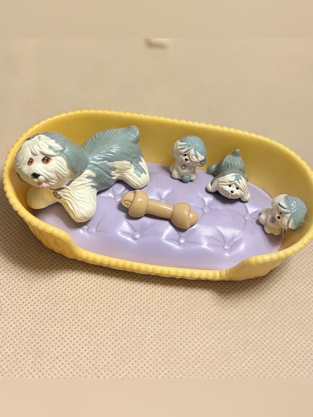 Vintage 1992-93 Littlest Pet Shop Sheep Dogs